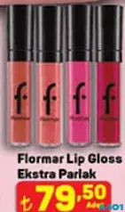 FLORMAR LİP GLOSS EKSTRA PARLAK FLORMAR LİP GLOSS EKSTRA PARLAK